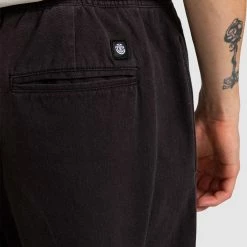 Element Chillin Twill Elasticized Pants 10 Element Chillin Twill Elasticized Pants -RVCA shop WASHED BLACK MENS CLOTHING ELEMENT PANTS ELYNP00117 WAA 5
