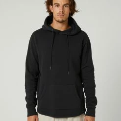 Silent Theory Curved Hem Mens Hoody