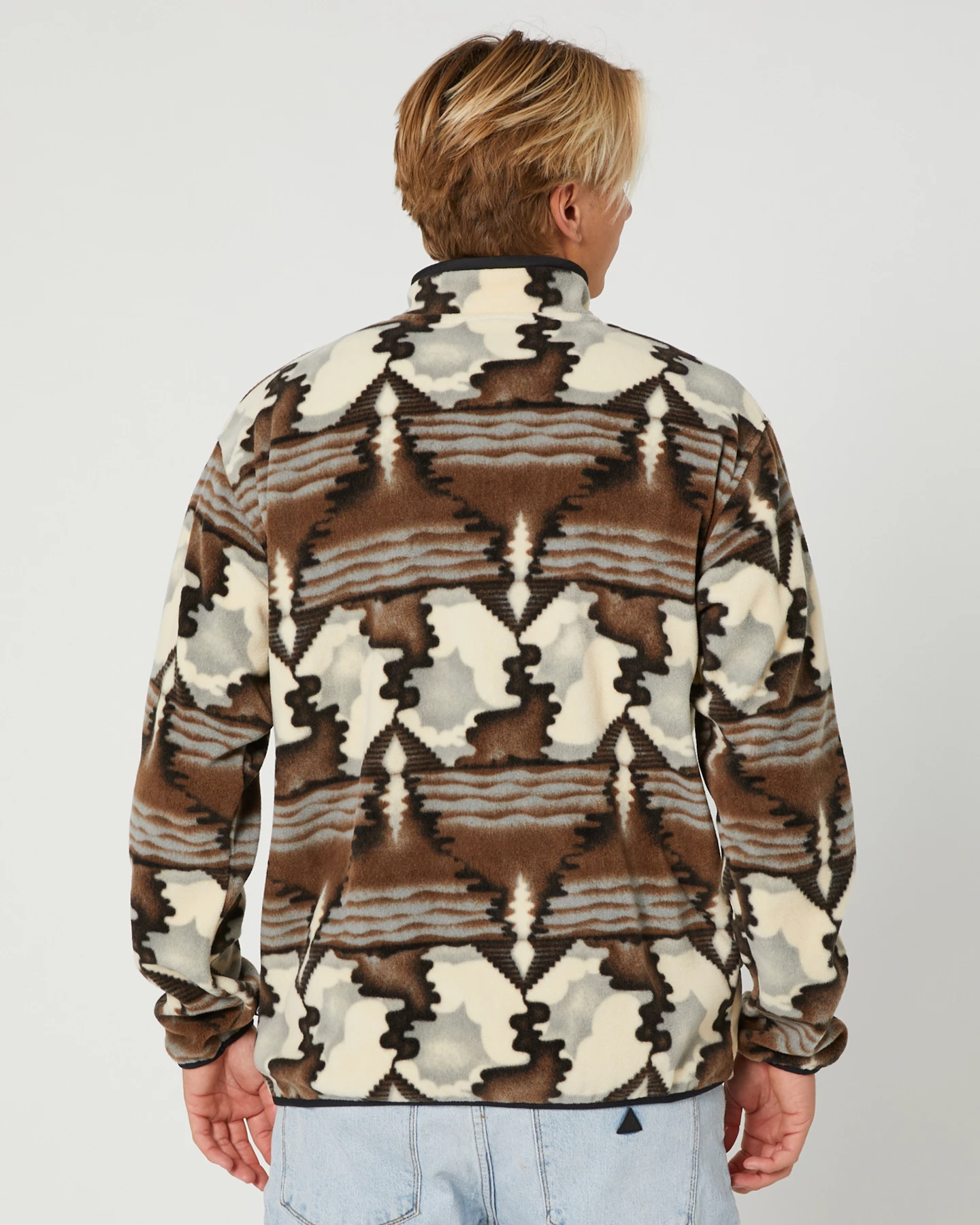 Volcom Error92 Mens Mock Neck Fleece 3 Volcom Error92 Mens Mock Neck Fleece - Image 3