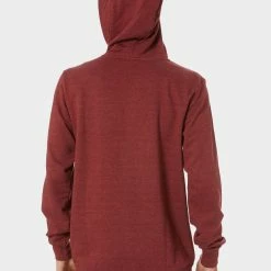 Volcom Foreman Mens Pullover Fleece -RVCA shop WINE HEATHER MENS CLOTHING VOLCOM HOODIES SWEATS A4101919WNE 3